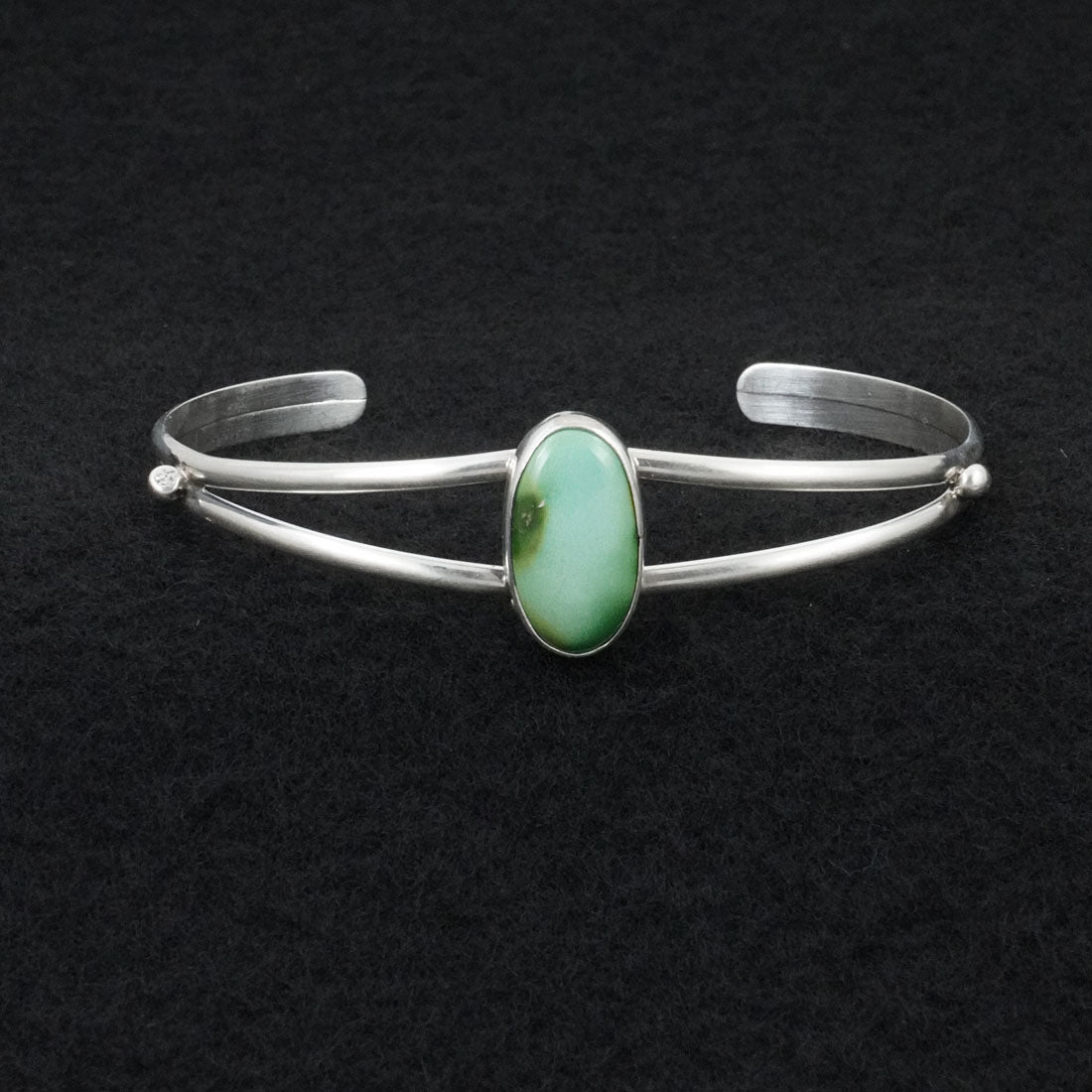 Rosemary Saunders Turquoise & Sterling Silver Bracelet
