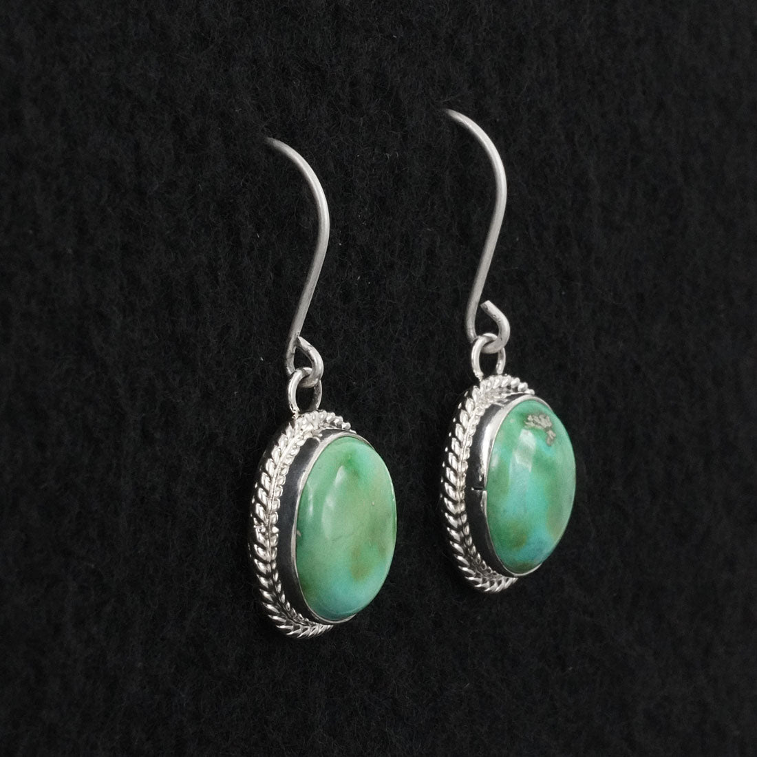 Eugene Gruber Turquoise & Sterling Silver Earrings