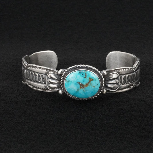 Tillie Jon Turquoise & Sterling Silver Bracelet