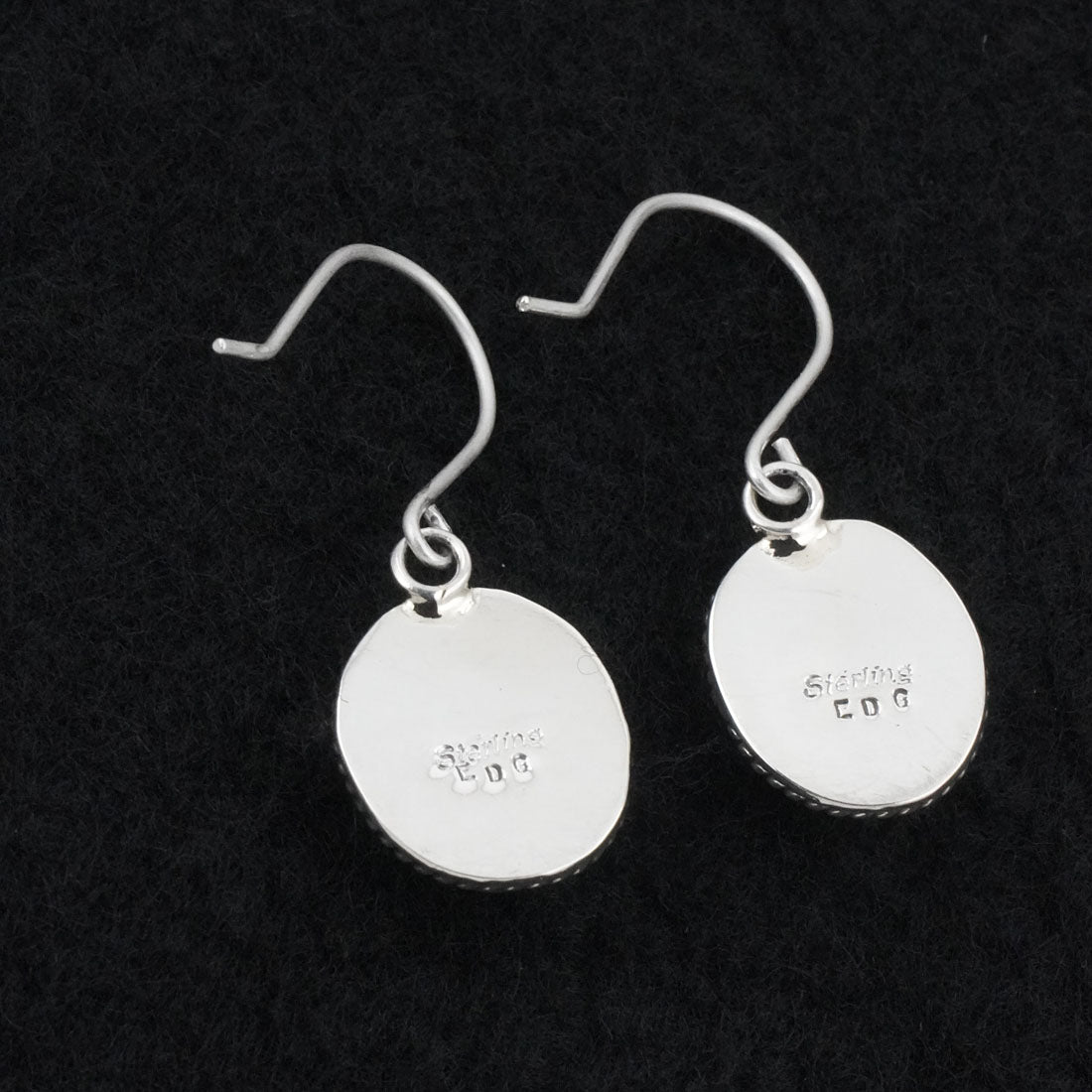 Eugene Gruber Turquoise & Sterling Silver Earrings