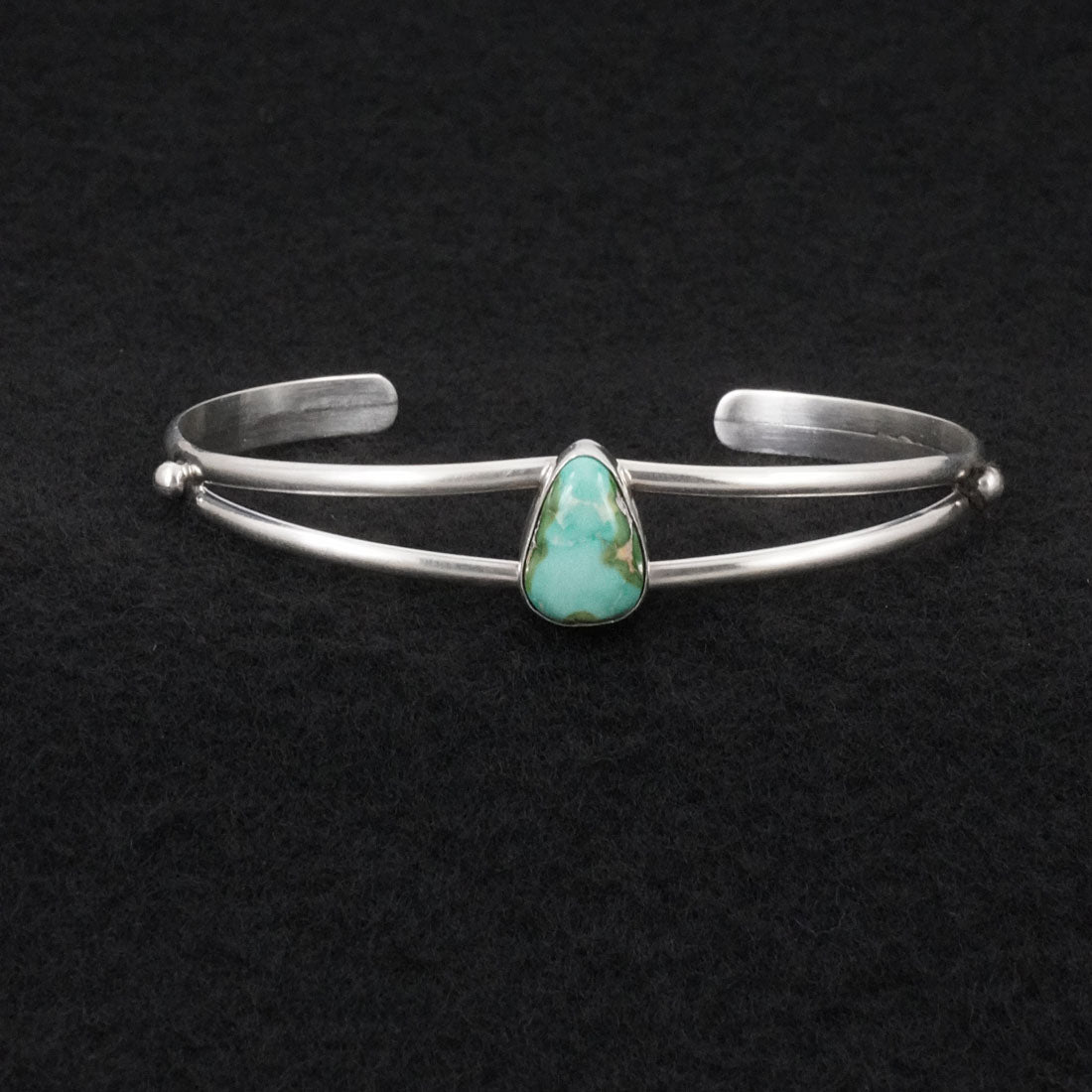 Rosemary Saunders Turquoise & Sterling Silver Bracelet