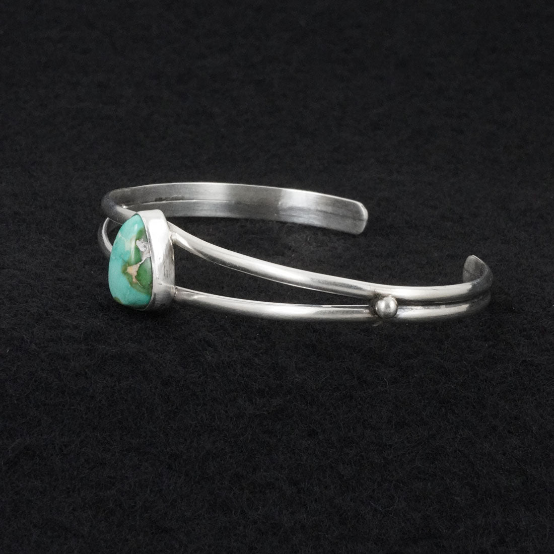 Rosemary Saunders Turquoise & Sterling Silver Bracelet