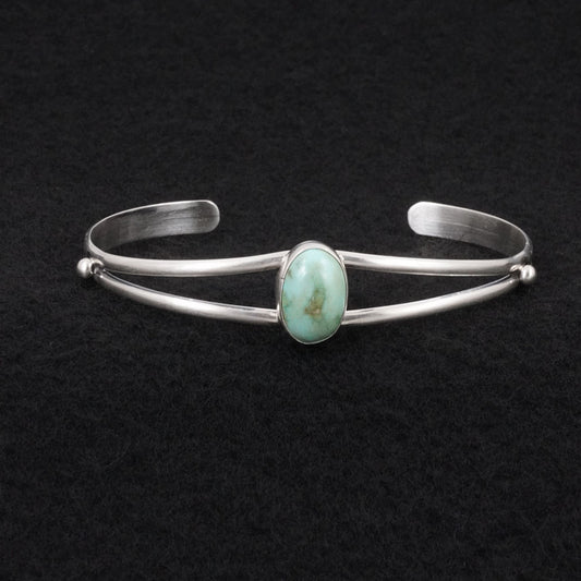 Rosemary Saunders Turquoise & Sterling Silver Bracelet