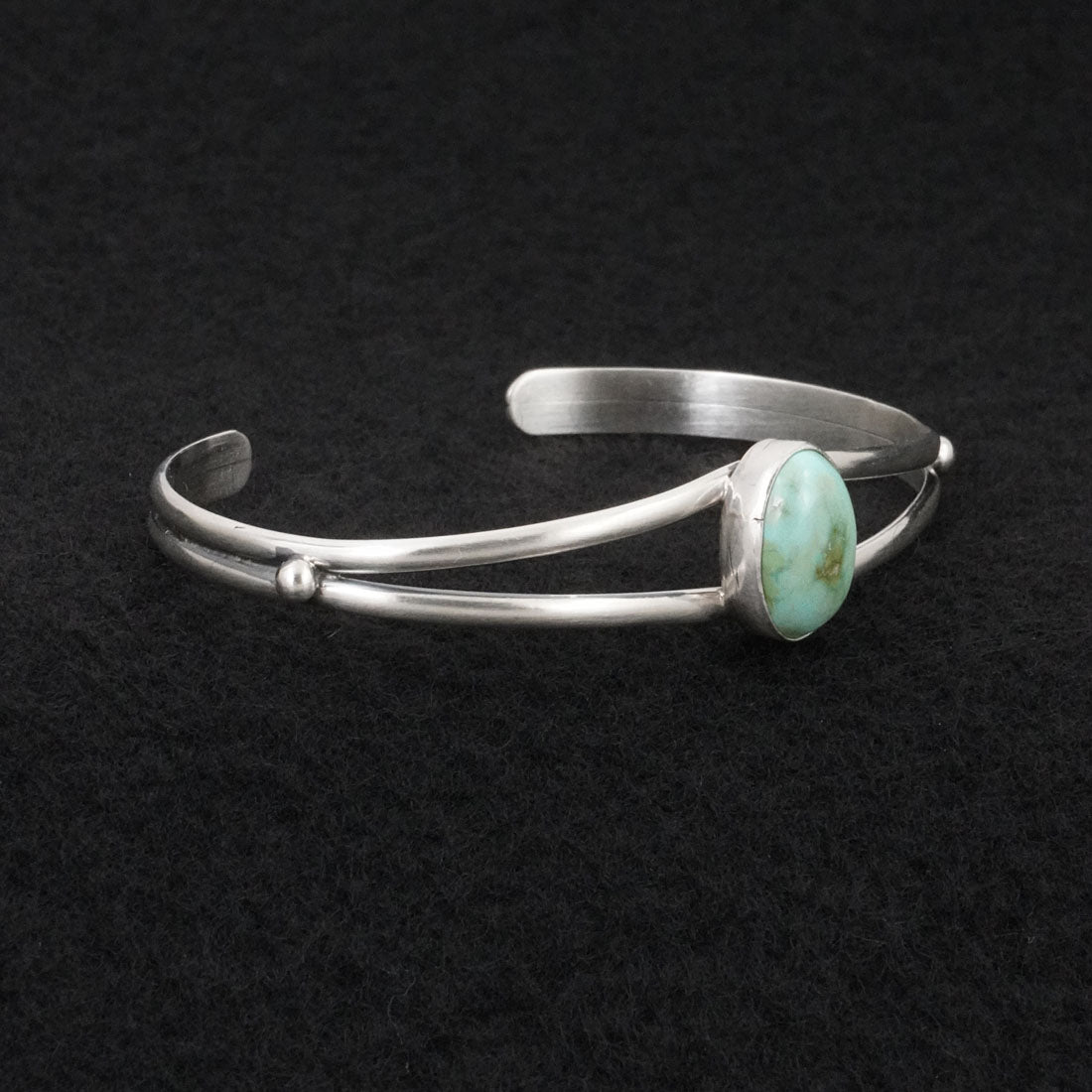 Rosemary Saunders Turquoise & Sterling Silver Bracelet