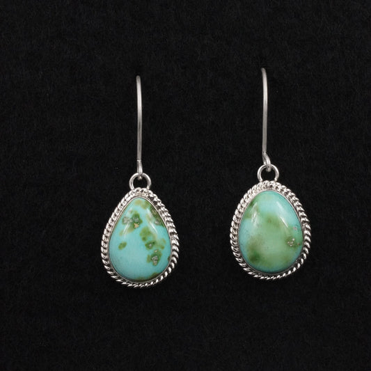 Eugene Gruber Turquoise & Sterling Silver Earrings