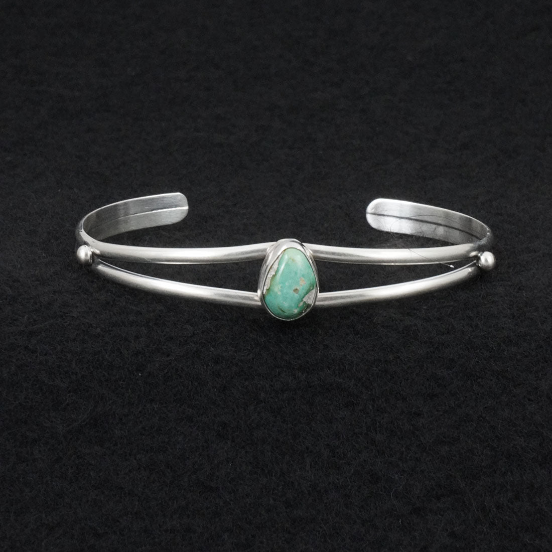 Rosemary Saunders Turquoise & Sterling Silver Bracelet