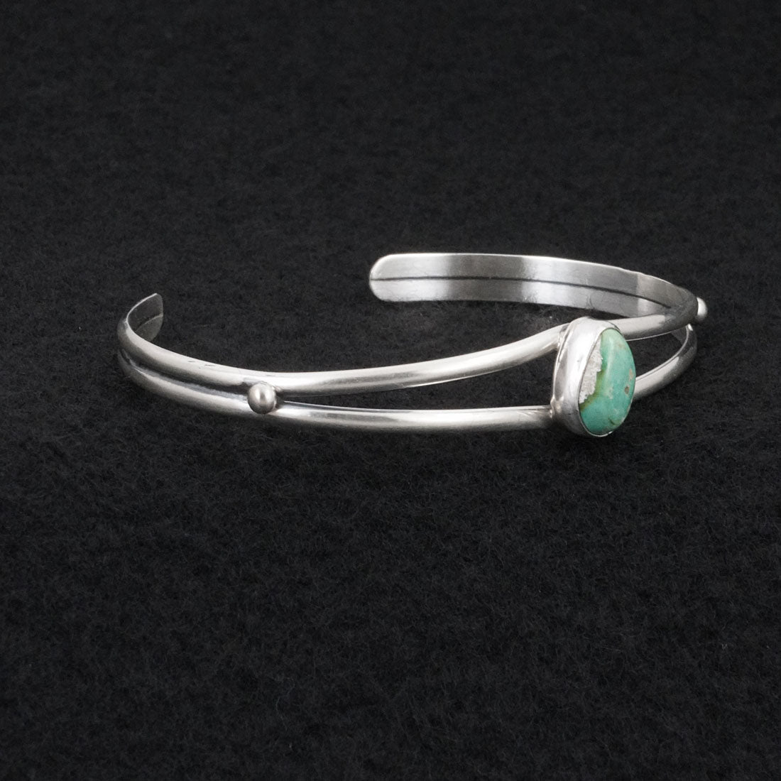 Rosemary Saunders Turquoise & Sterling Silver Bracelet