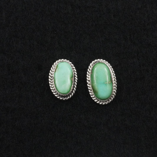 Eugene Gruber Turquoise & Sterling Silver Earrings