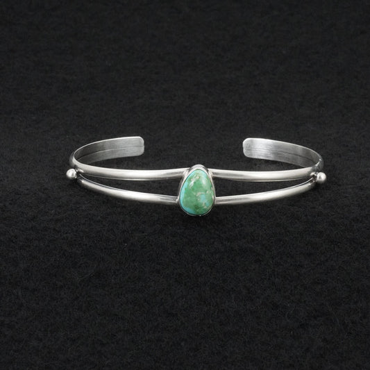 Rosemary Saunders Turquoise & Sterling Silver Bracelet