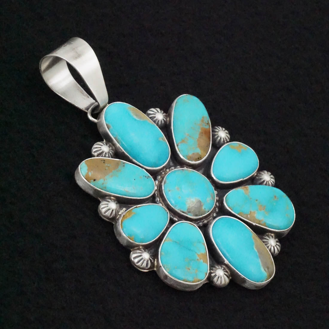 Kathleen Livingston Turquoise & Sterling Silver Pendant