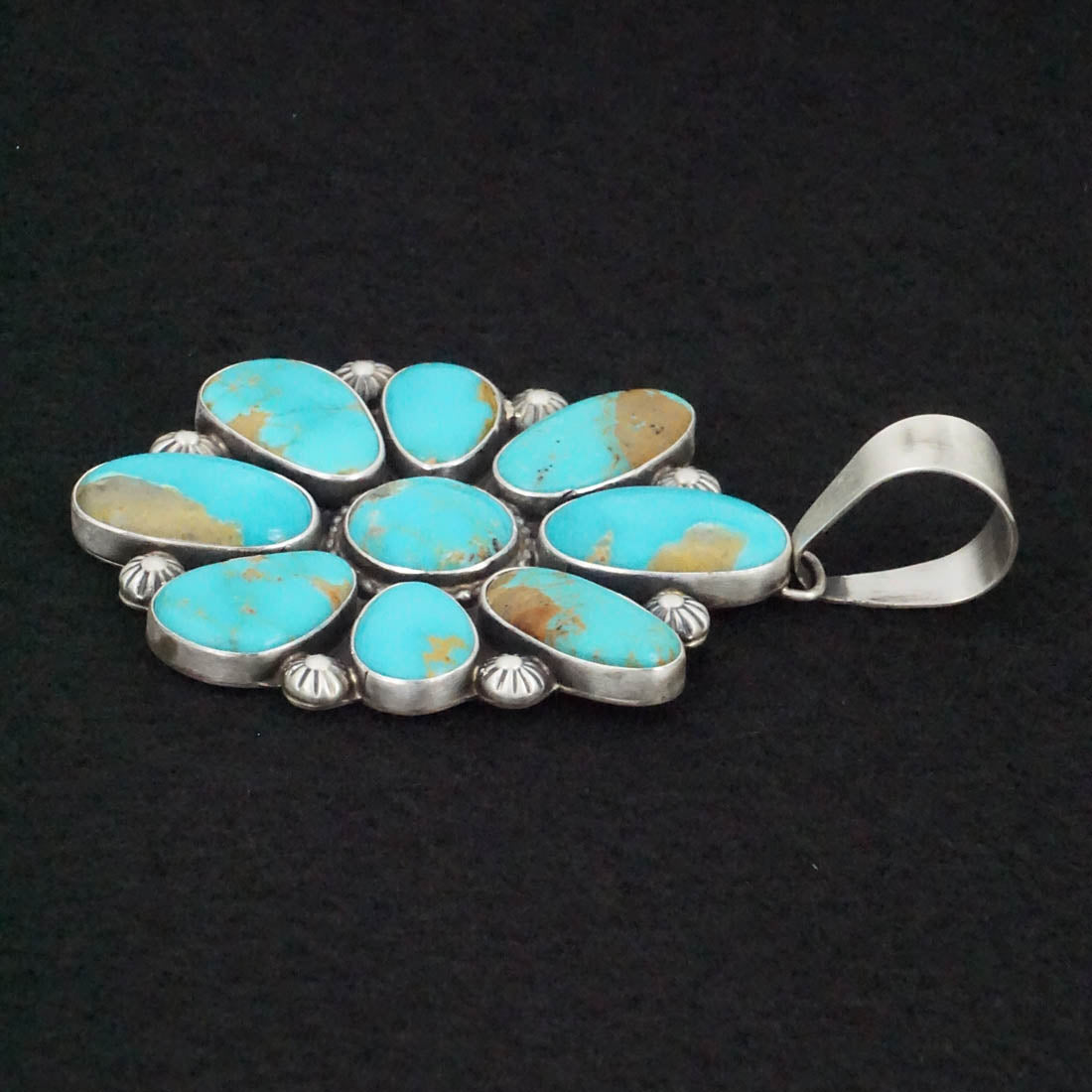 Kathleen Livingston Turquoise & Sterling Silver Pendant