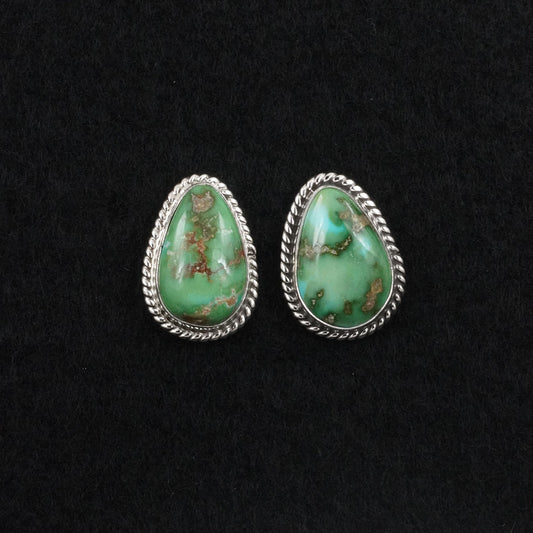 Eugene Gruber Turquoise & Sterling Silver Earrings