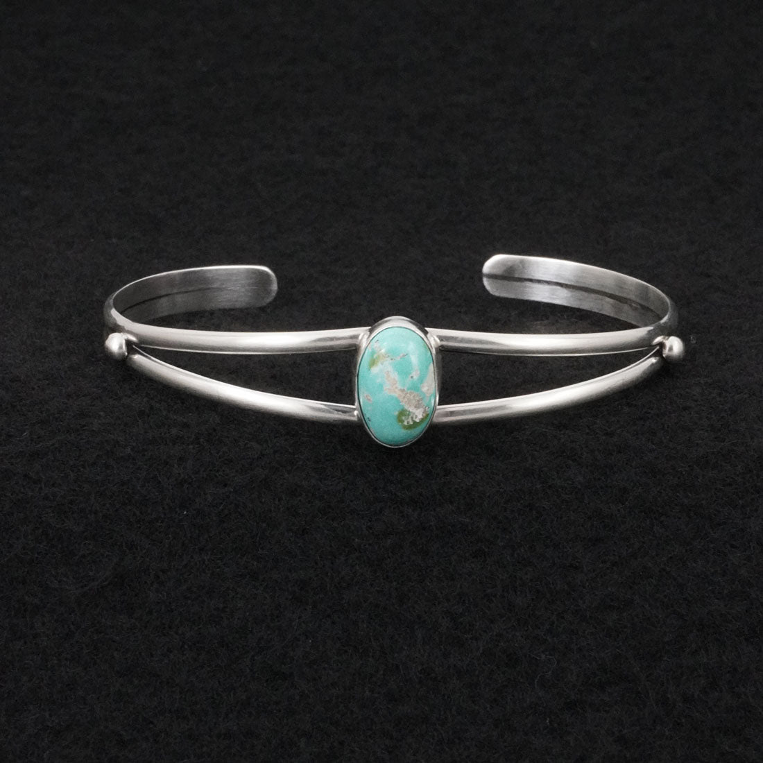 Rosemary Saunders Turquoise & Sterling Silver Bracelet
