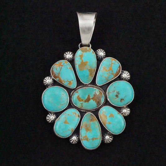 Kathleen Livingston Turquoise & Sterling Silver Pendant