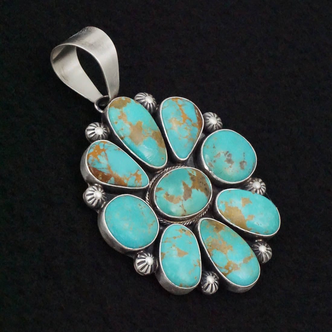 Kathleen Livingston Turquoise & Sterling Silver Pendant