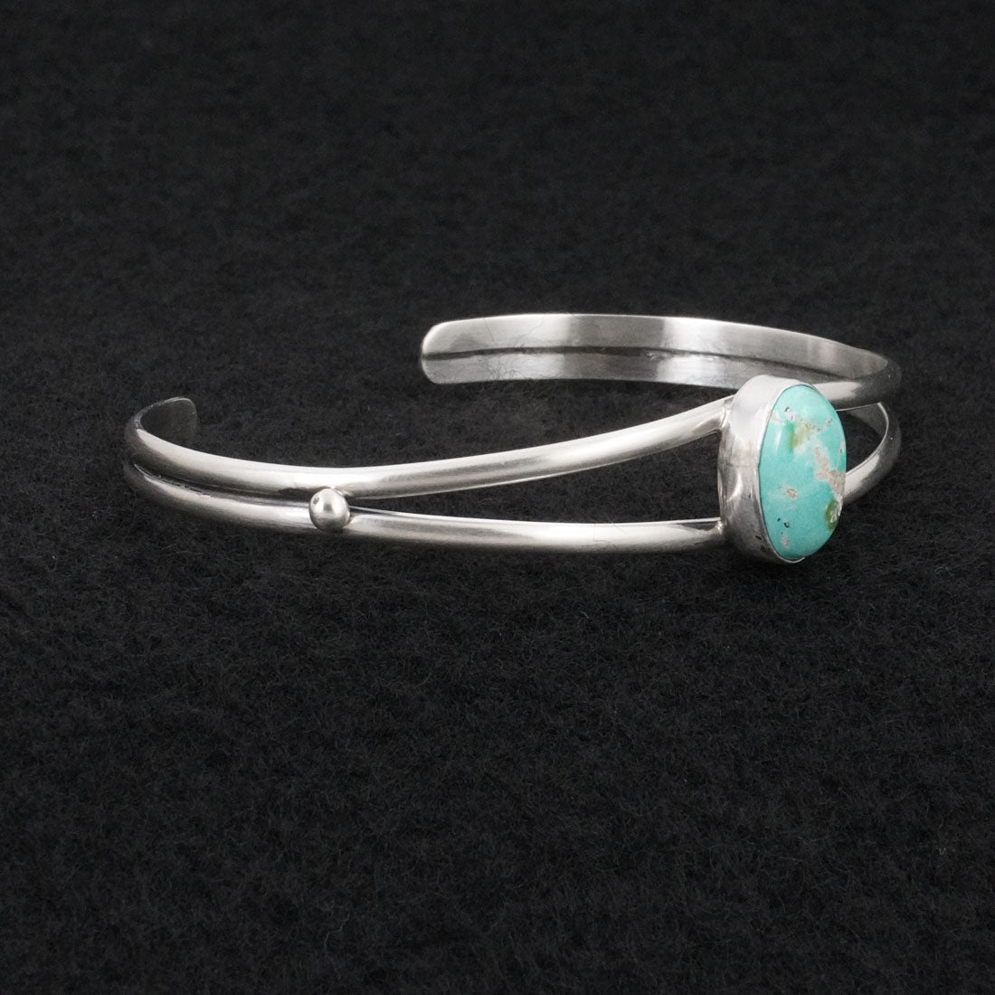 Rosemary Saunders Turquoise & Sterling Silver Bracelet