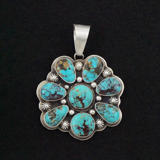 Kathleen Livingston Turquoise & Sterling Silver Pendant