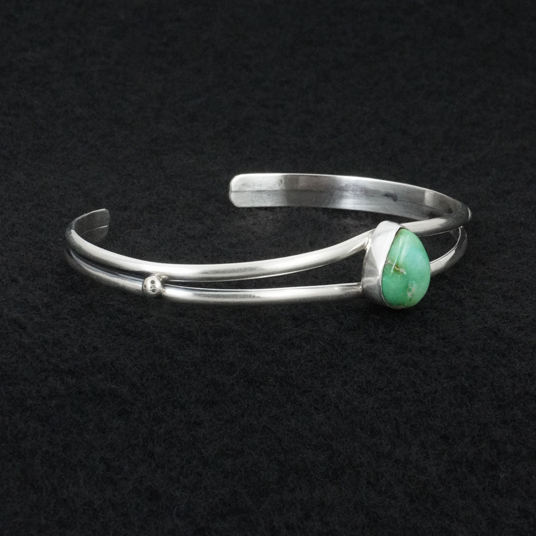 Rosemary Saunders Turquoise & Sterling Silver Bracelet