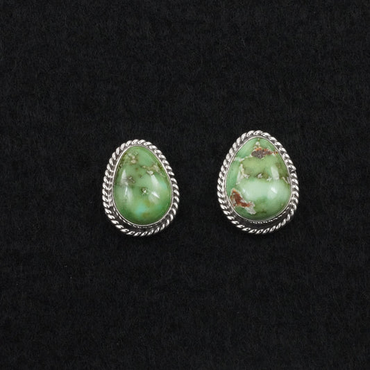 Eugene Gruber Turquoise & Sterling Silver Earrings