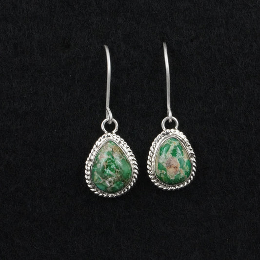 Eugene Gruber Turquoise & Sterling Silver Earrings
