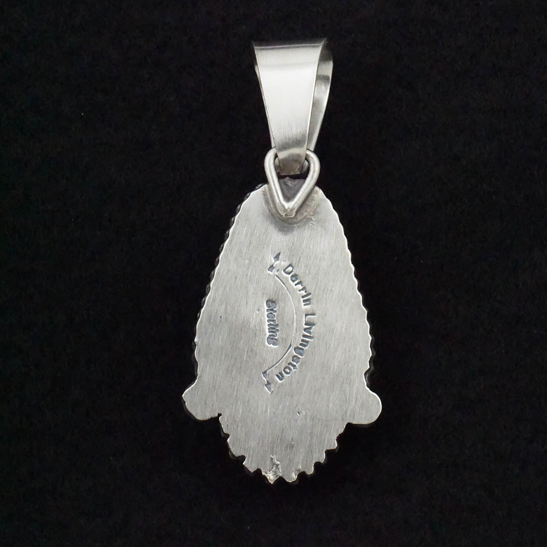 Darrin Livingston Variscite & Sterling Silver Pendant