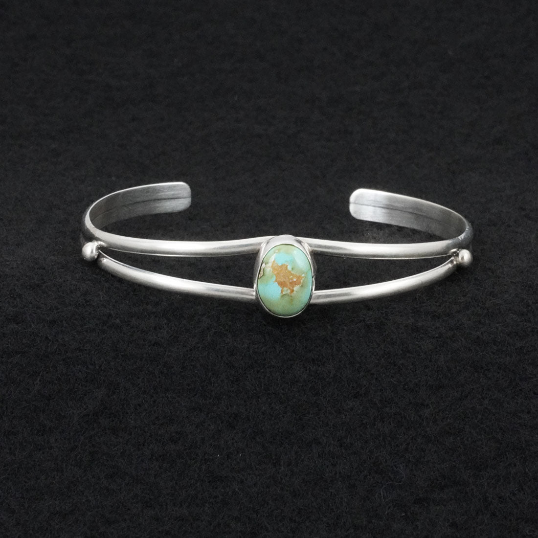 Rosemary Saunders Turquoise & Sterling Silver Bracelet