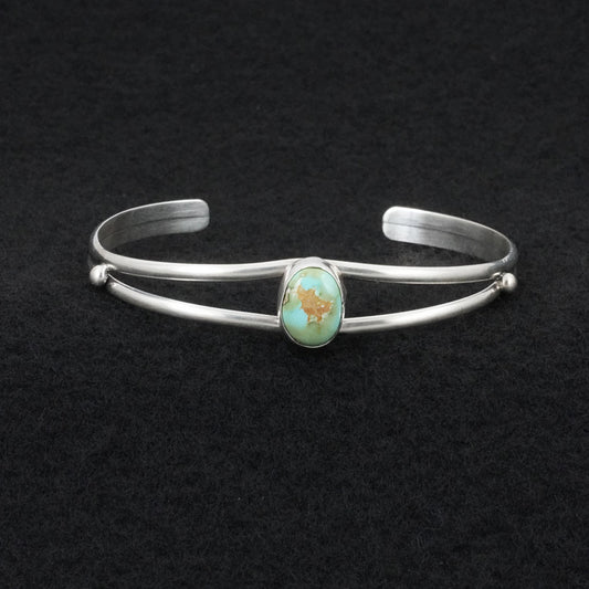 Rosemary Saunders Turquoise & Sterling Silver Bracelet