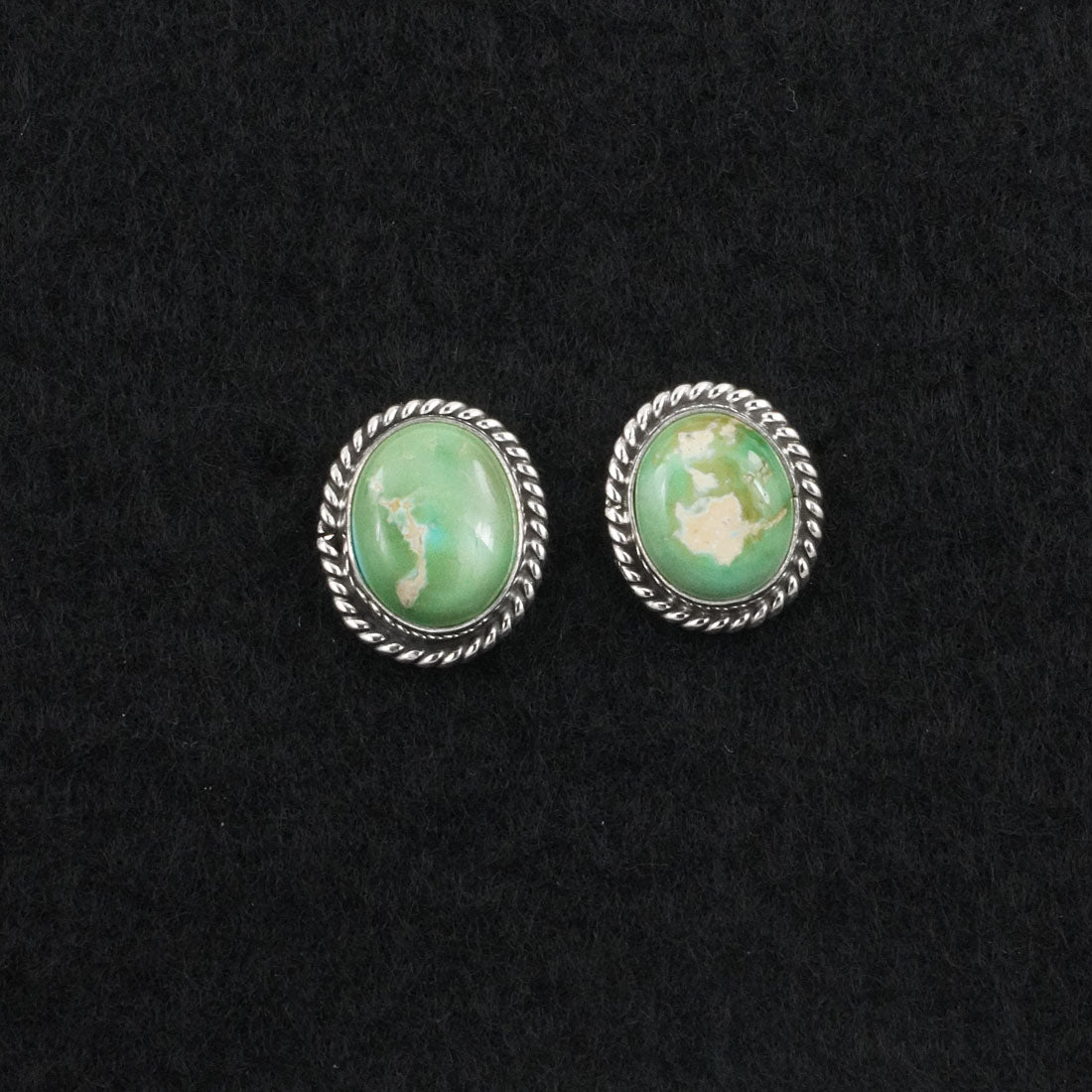 Eugene Gruber Turquoise & Sterling Silver Earrings