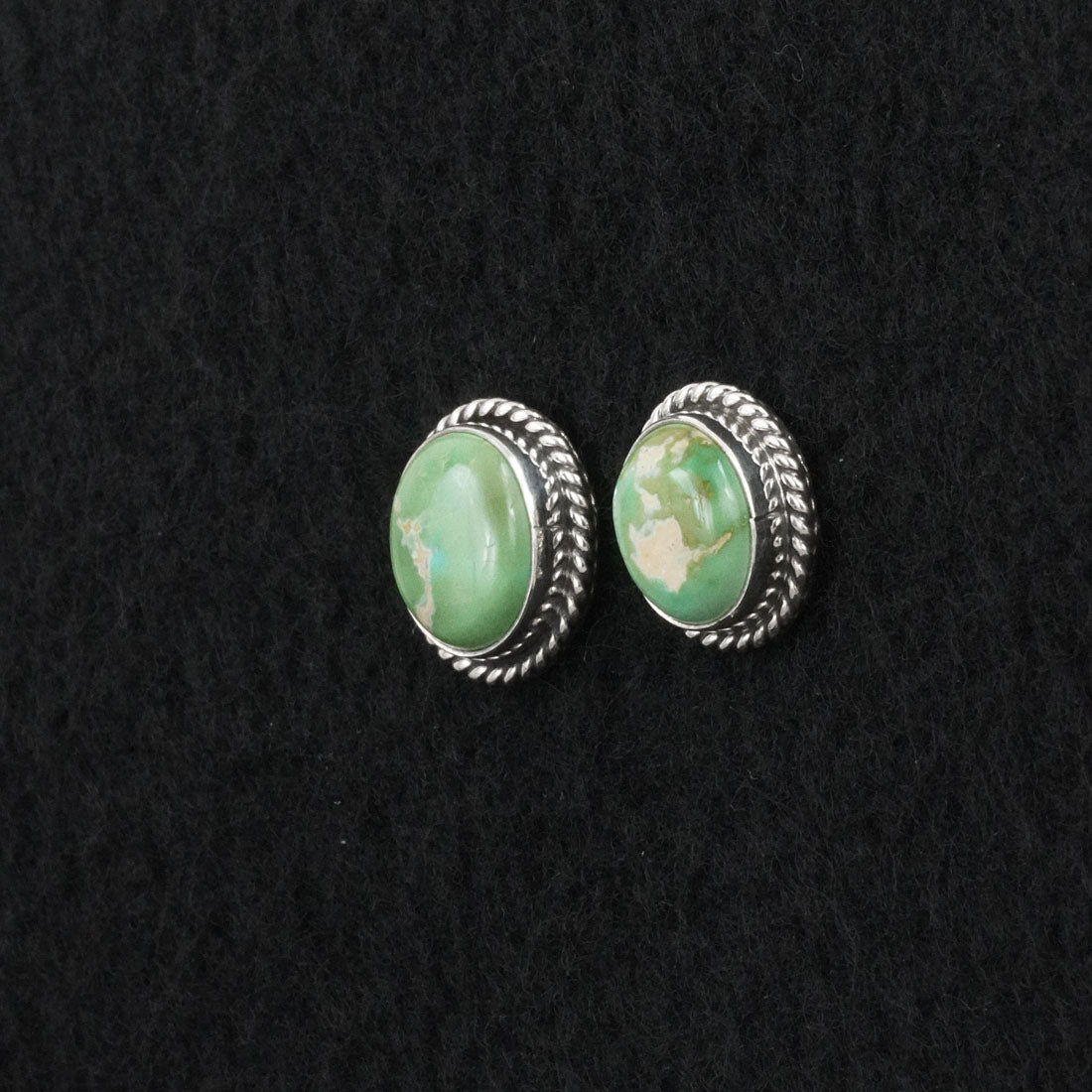 Eugene Gruber Turquoise & Sterling Silver Earrings