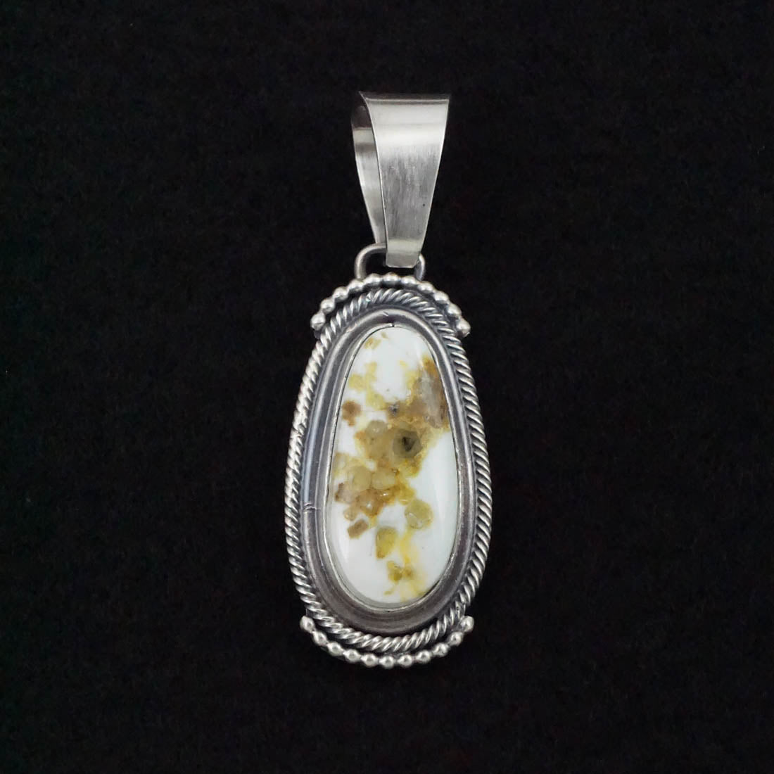 Darrin Livingston Variscite & Sterling Silver Pendant