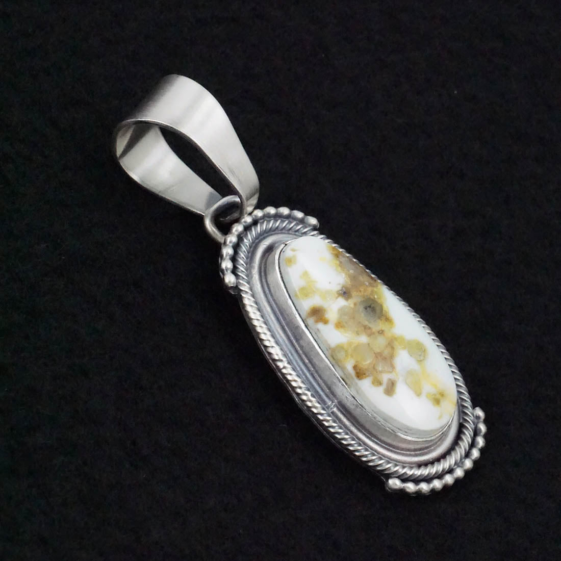 Darrin Livingston Variscite & Sterling Silver Pendant