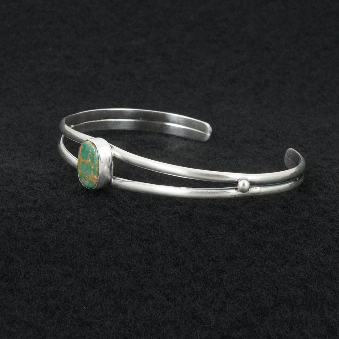 Rosemary Saunders Turquoise & Sterling Silver Bracelet