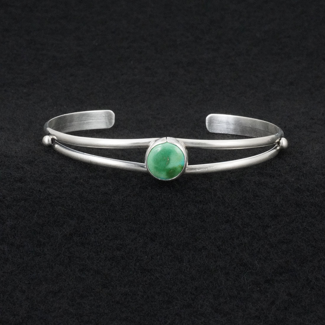 Rosemary Saunders Turquoise & Sterling Silver Bracelet