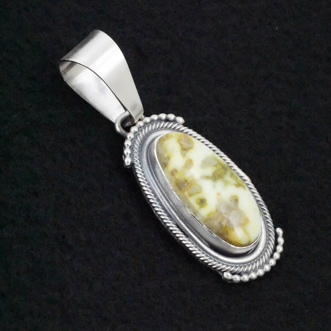 Darrin Livingston Variscite & Sterling Silver Pendant