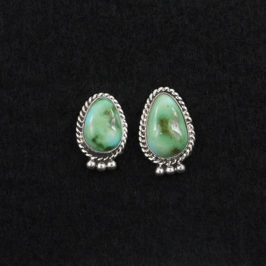 Eugene Gruber Turquoise & Sterling Silver Earrings