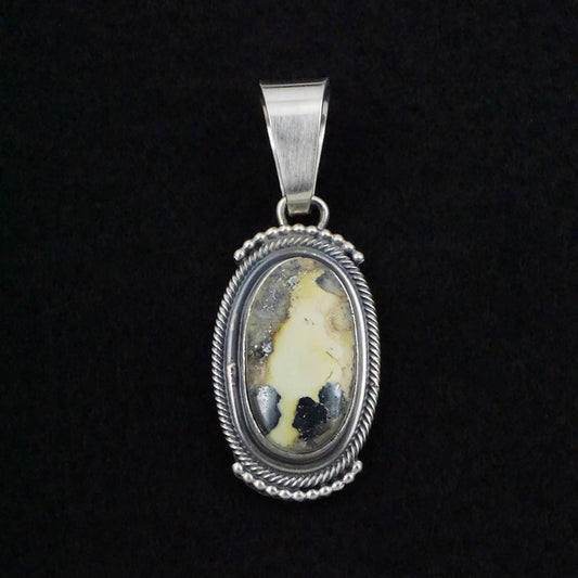 Darrin Livingston Variscite & Sterling Silver Pendant