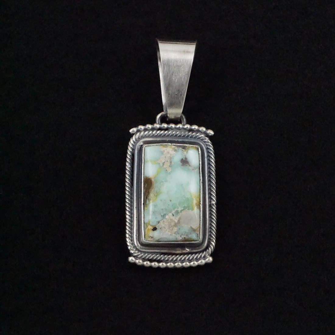 Darrin Livingston Variscite & Sterling Silver Pendant