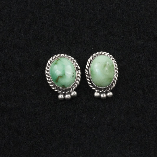 Eugene Gruber Turquoise & Sterling Silver Earrings