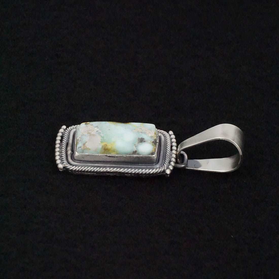 Darrin Livingston Variscite & Sterling Silver Pendant