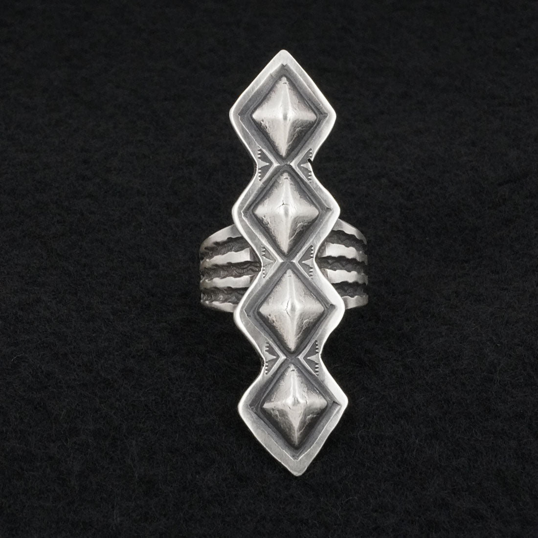 Calvin Martinez Sterling Silver Ring Size 10