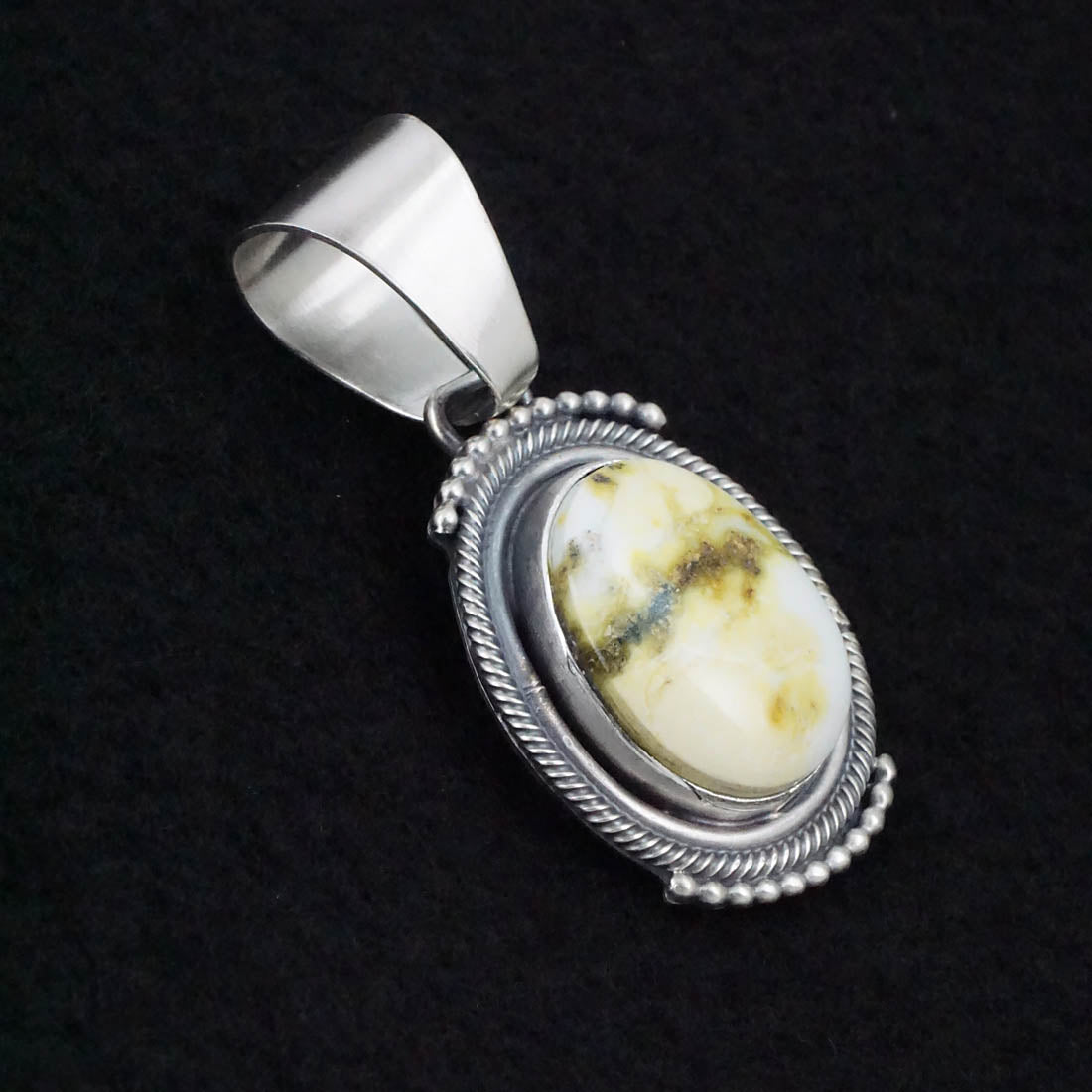 Darrin Livingston Variscite & Sterling Silver Pendant