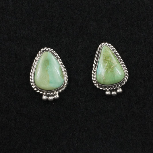 Eugene Gruber Turquoise & Sterling Silver Earrings