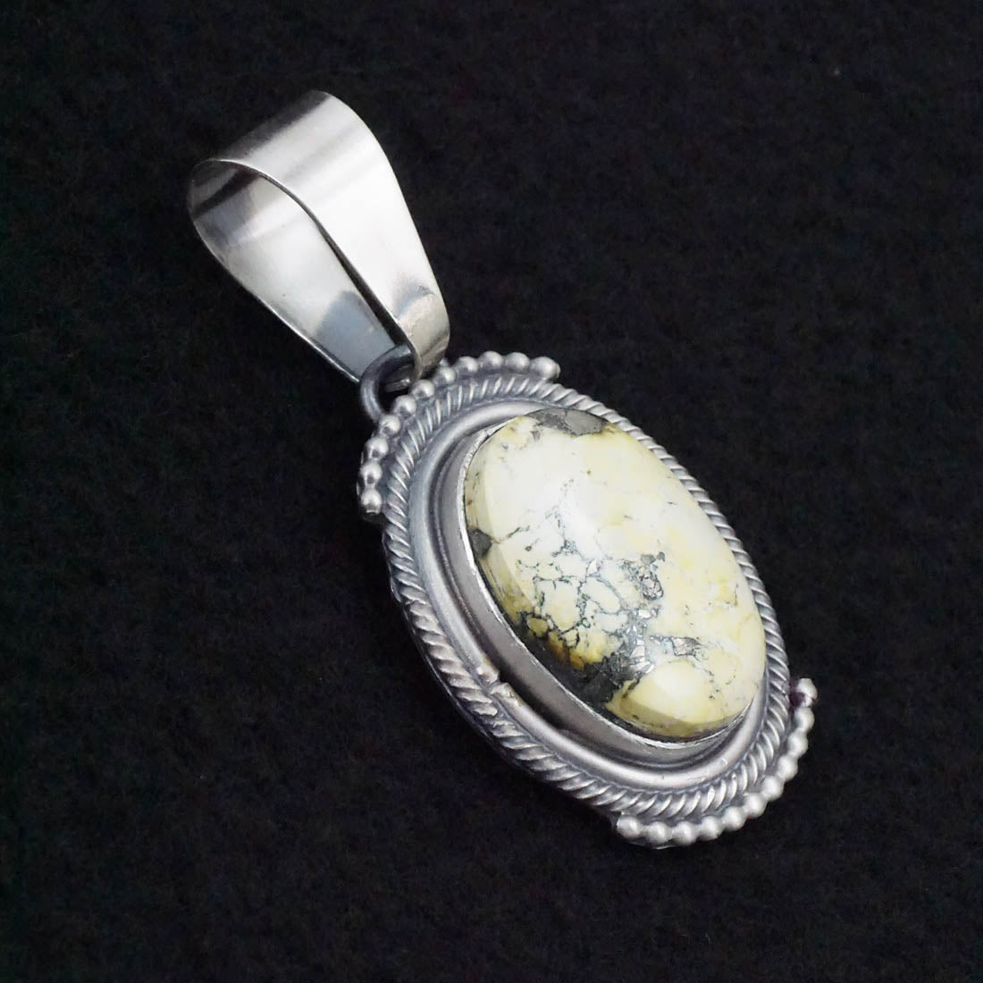 Darrin Livingston Variscite & Sterling Silver Pendant