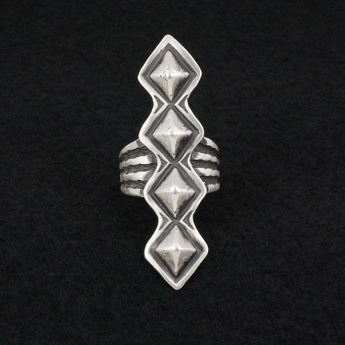 Calvin Martinez Sterling Silver Ring Size 9