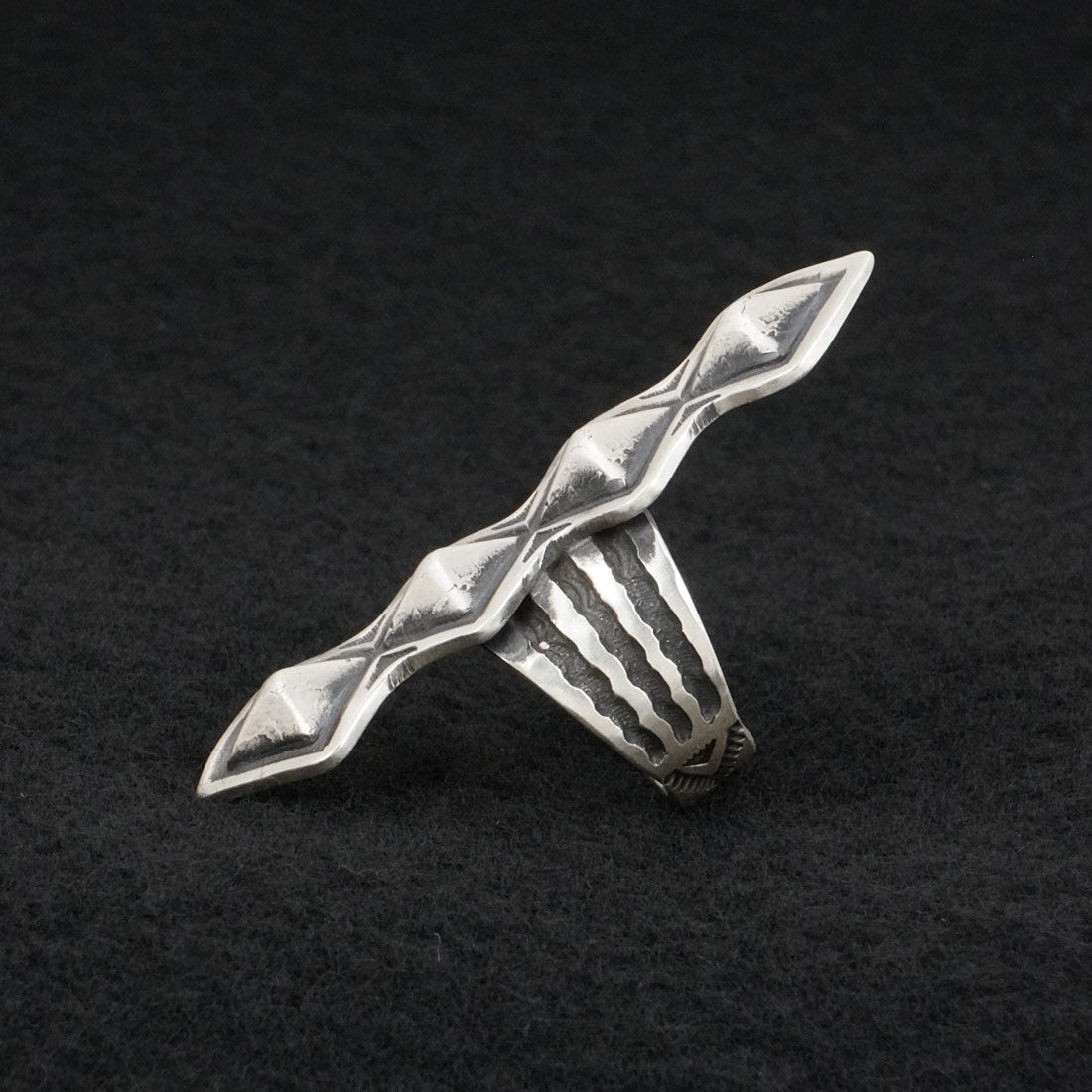 Calvin Martinez Sterling Silver Ring Size 9