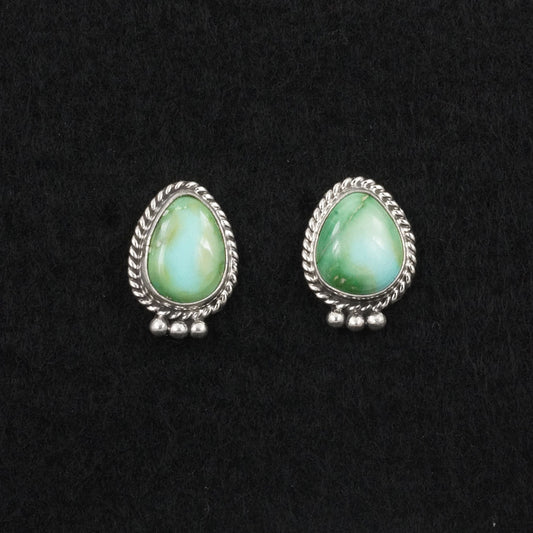 Eugene Gruber Turquoise & Sterling Silver Earrings