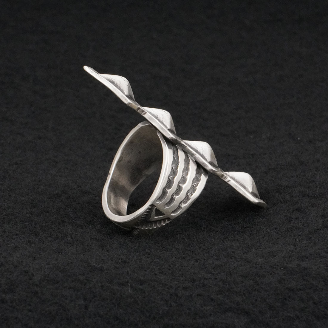 Calvin Martinez Sterling Silver Ring Size 9