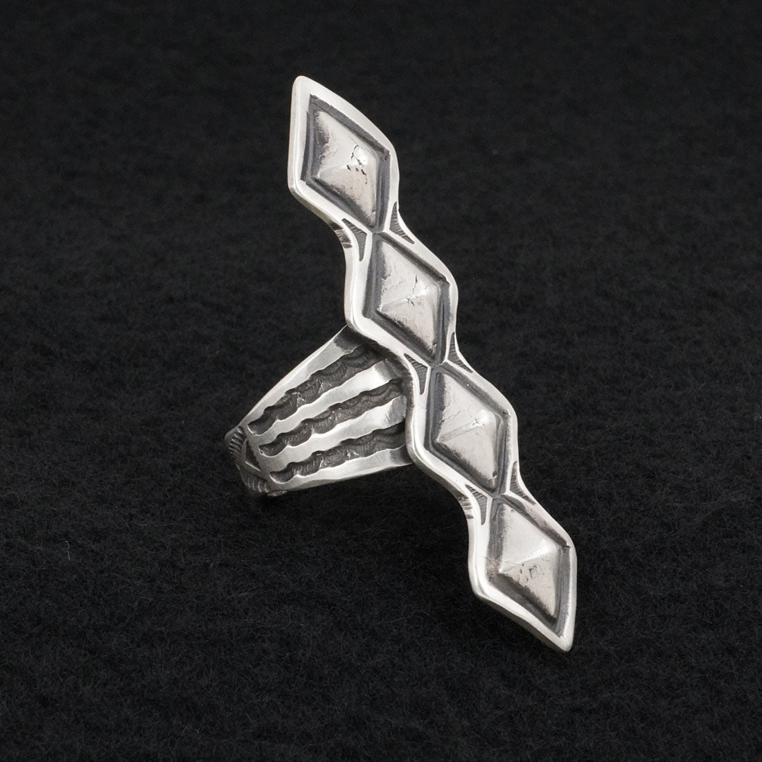 Calvin Martinez Sterling Silver Ring Size 9