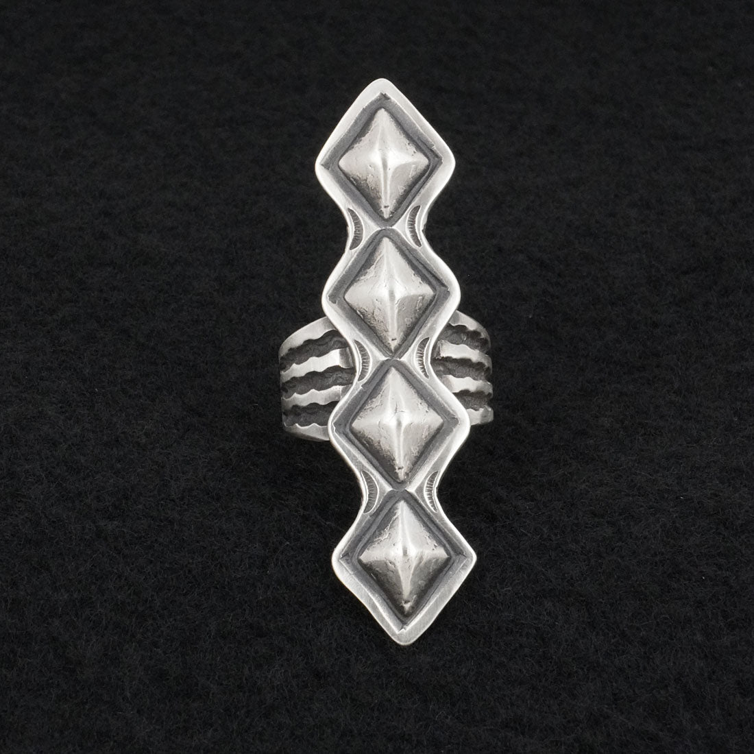 Calvin Martinez Sterling Silver Ring Size 7