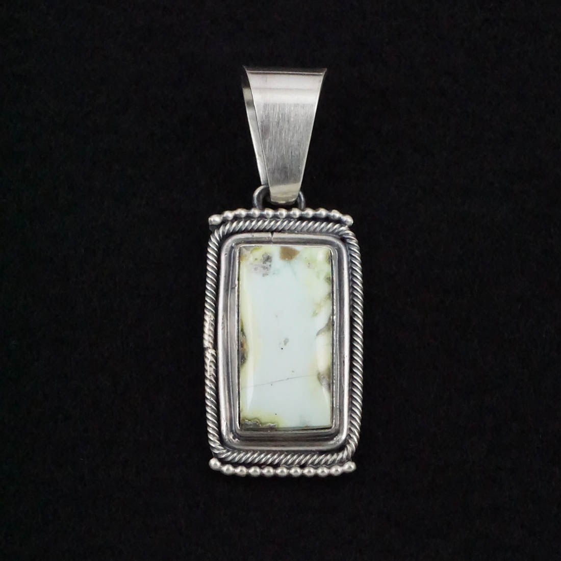 Darrin Livingston Variscite & Sterling Silver Pendant